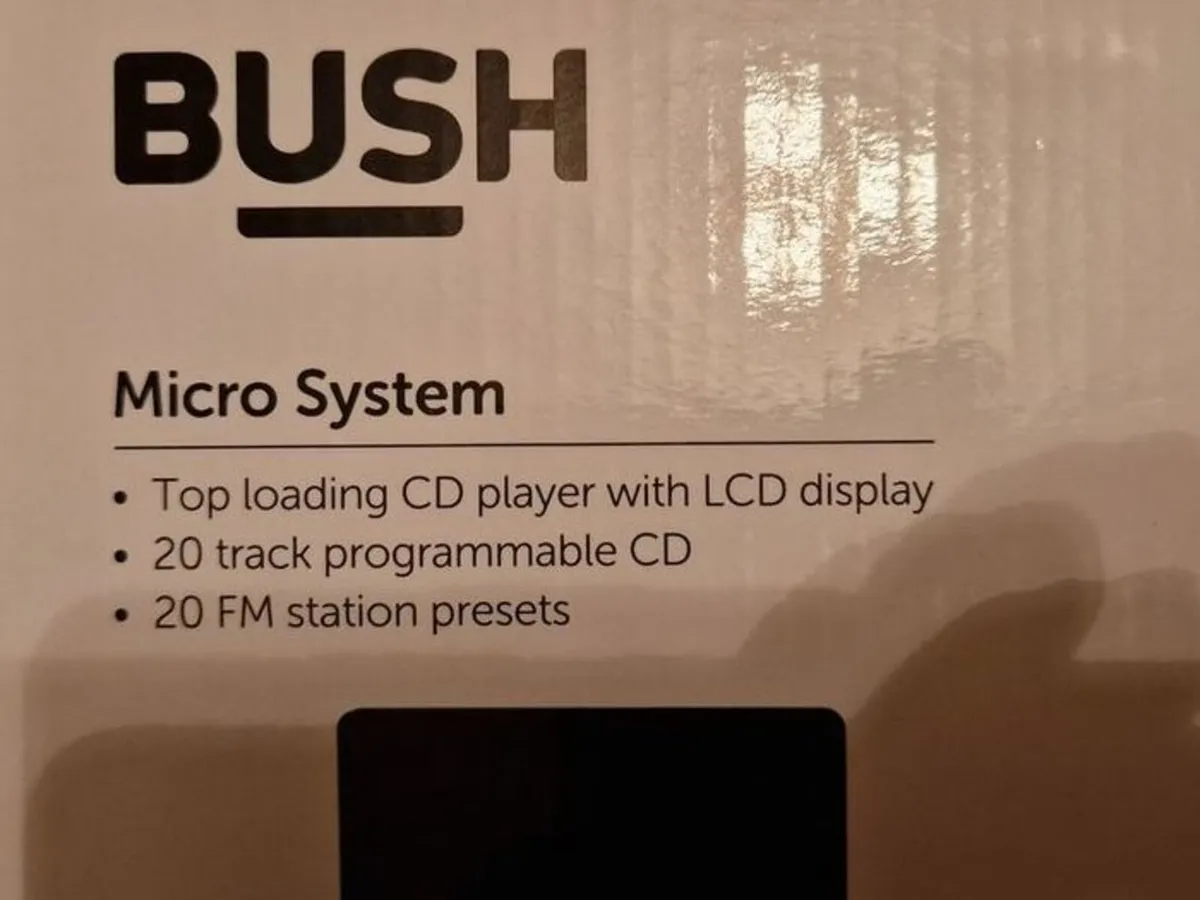 NEW Bush Micro Music System in Box - Image 3
