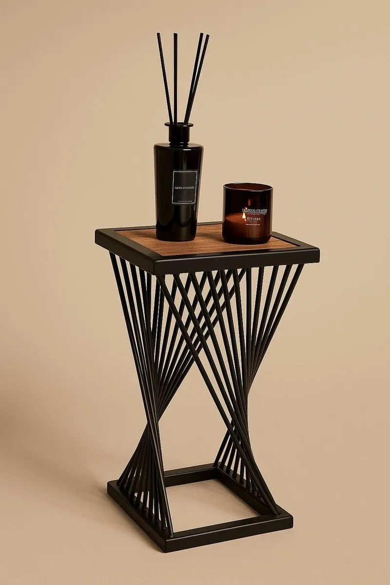 Industrial style side table - Image 1