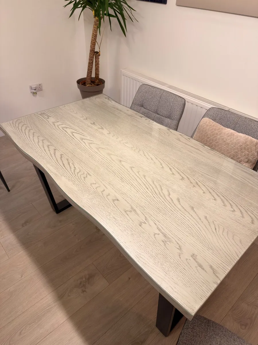 Dining table set inclusive of four dining chairs - Image 4