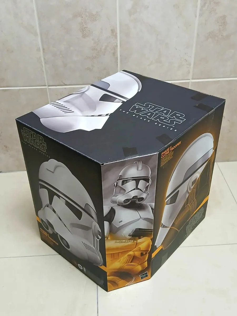 Star Wars Clone Trooper Black Series Helmet - Image 1