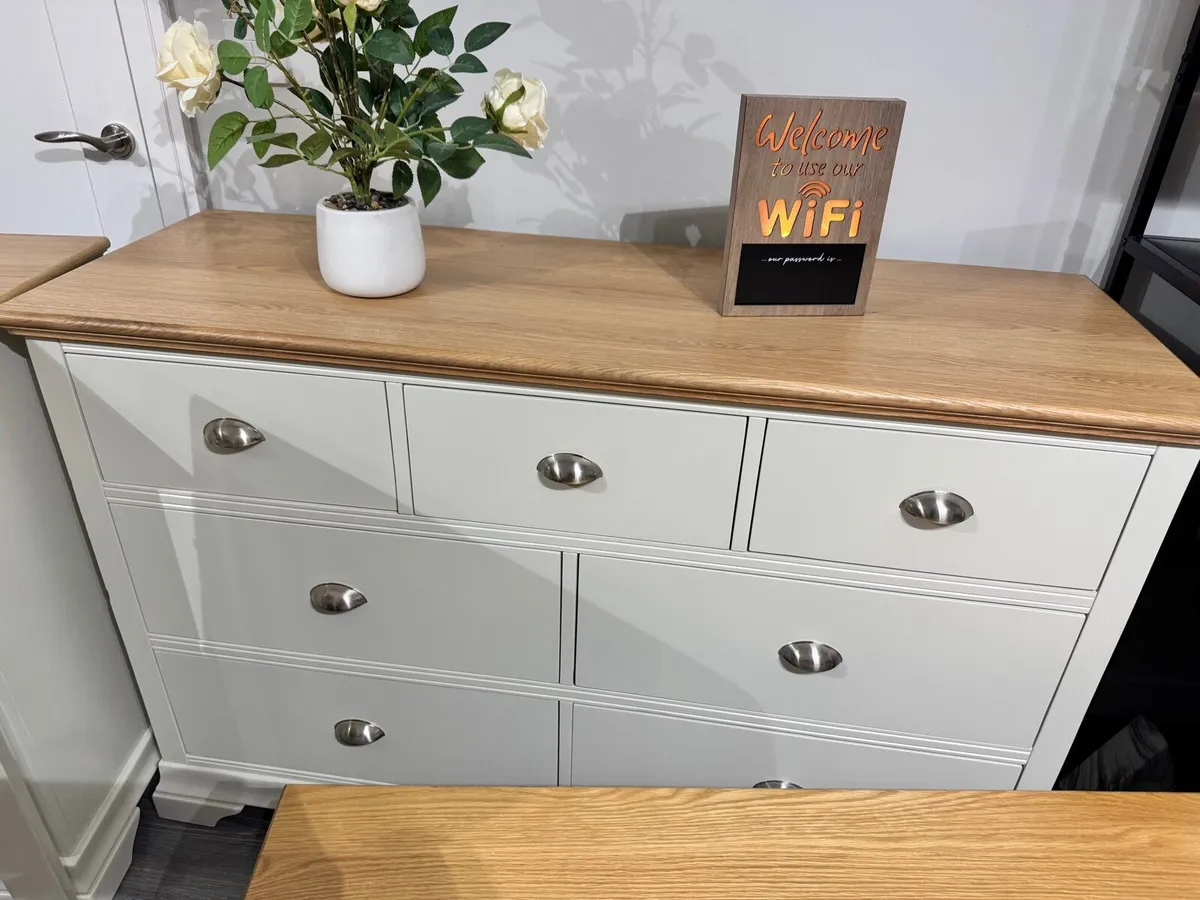 Solid Oak Furniture Set 5pc - Image 4