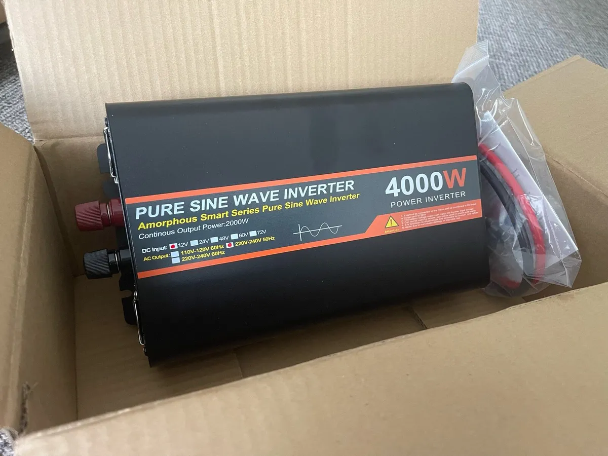 4000 watt car inverter ,12v to 220v - Image 1
