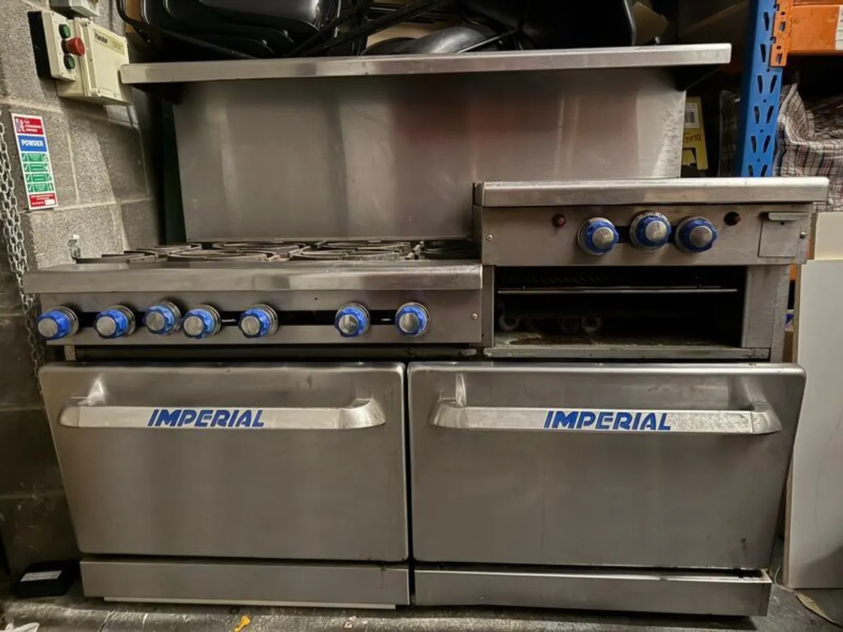 Imperial IR6RG24 Commercial 6-burner cooking unit - Image 2