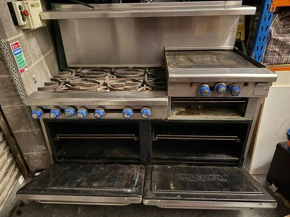 Imperial IR6RG24 Commercial 6-burner cooking unit - Image 3