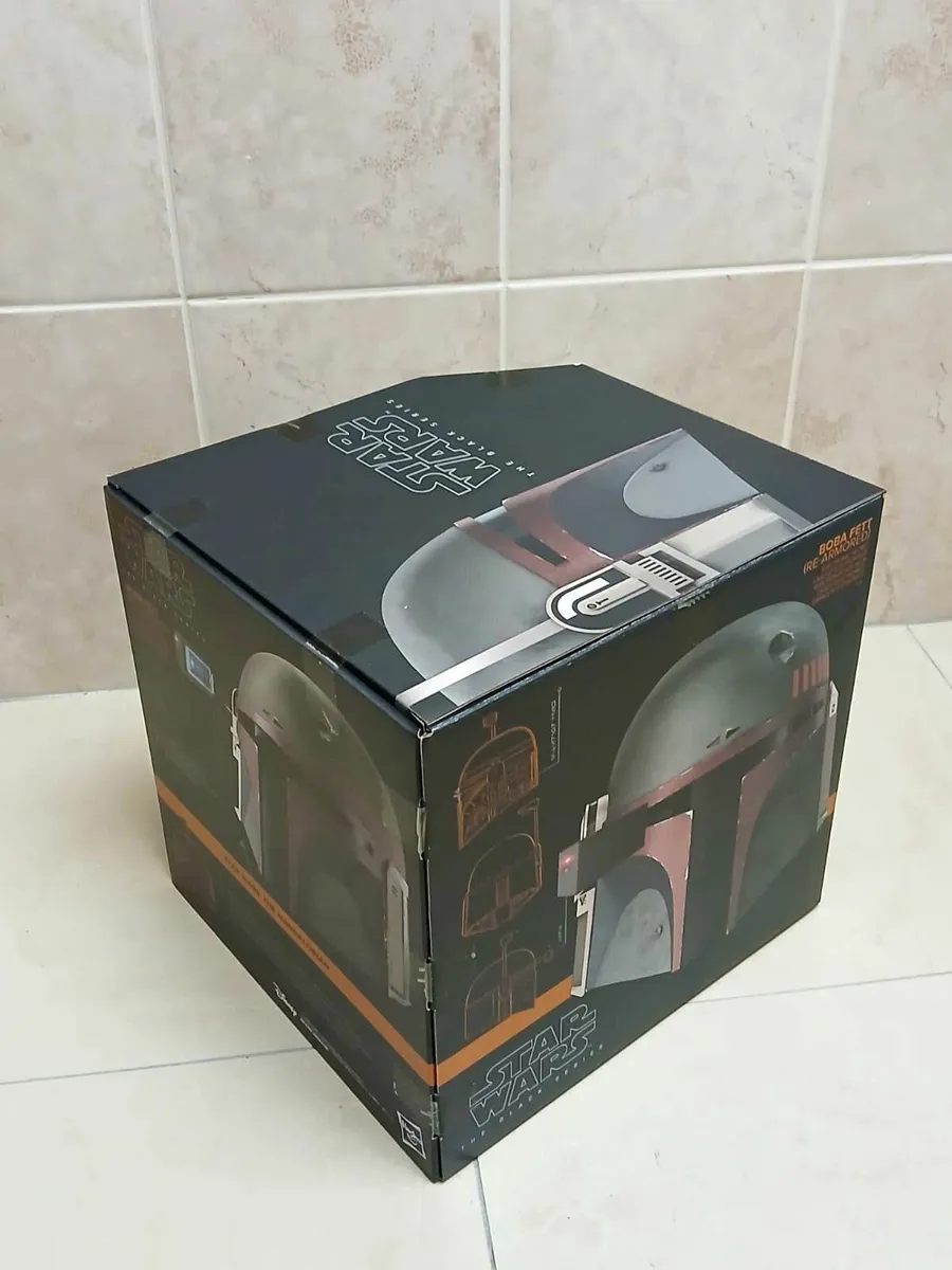 Star Wars Boba Fett Re-Armored Black Series Helmet - Image 2