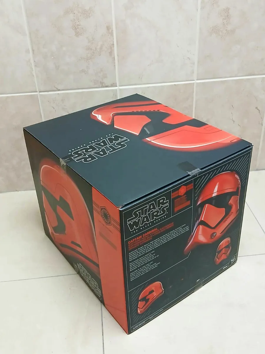 Star Wars Captain Cardinal Black Series Helmet - Image 1