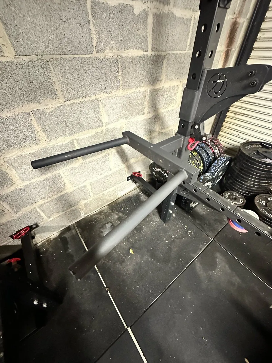 Foldable Wall Mounted Squat Rack (Strength Shop) - Image 3