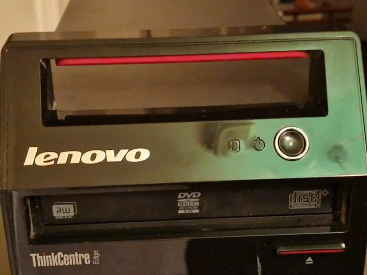 Lenovo ThinkCentre Edge PC, 10GB RAM, 230 GB HDD - Image 1