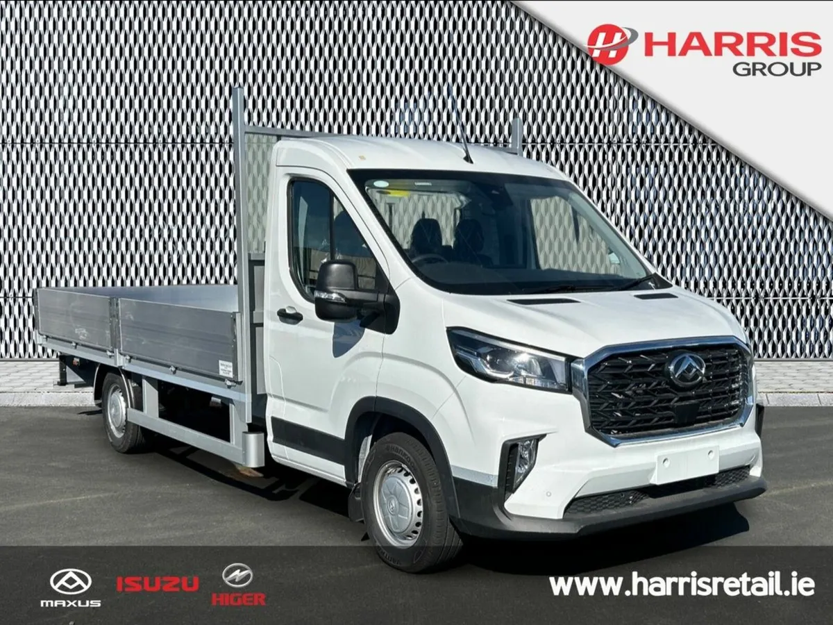 Maxus DELIVER 9 Single Wheel L4 14ft Dropside - Image 1