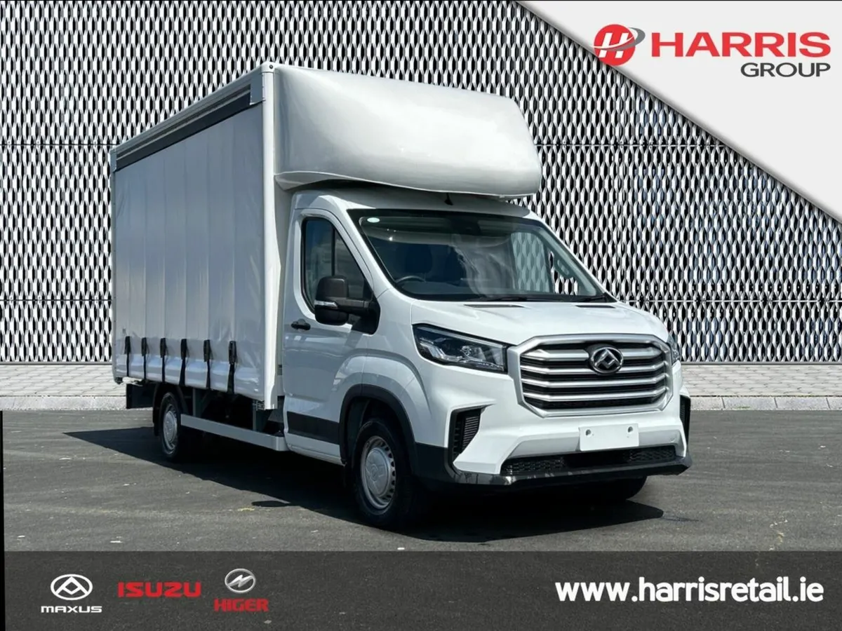 Maxus DELIVER 9 Single Wheel Curtain Side Body - Image 1