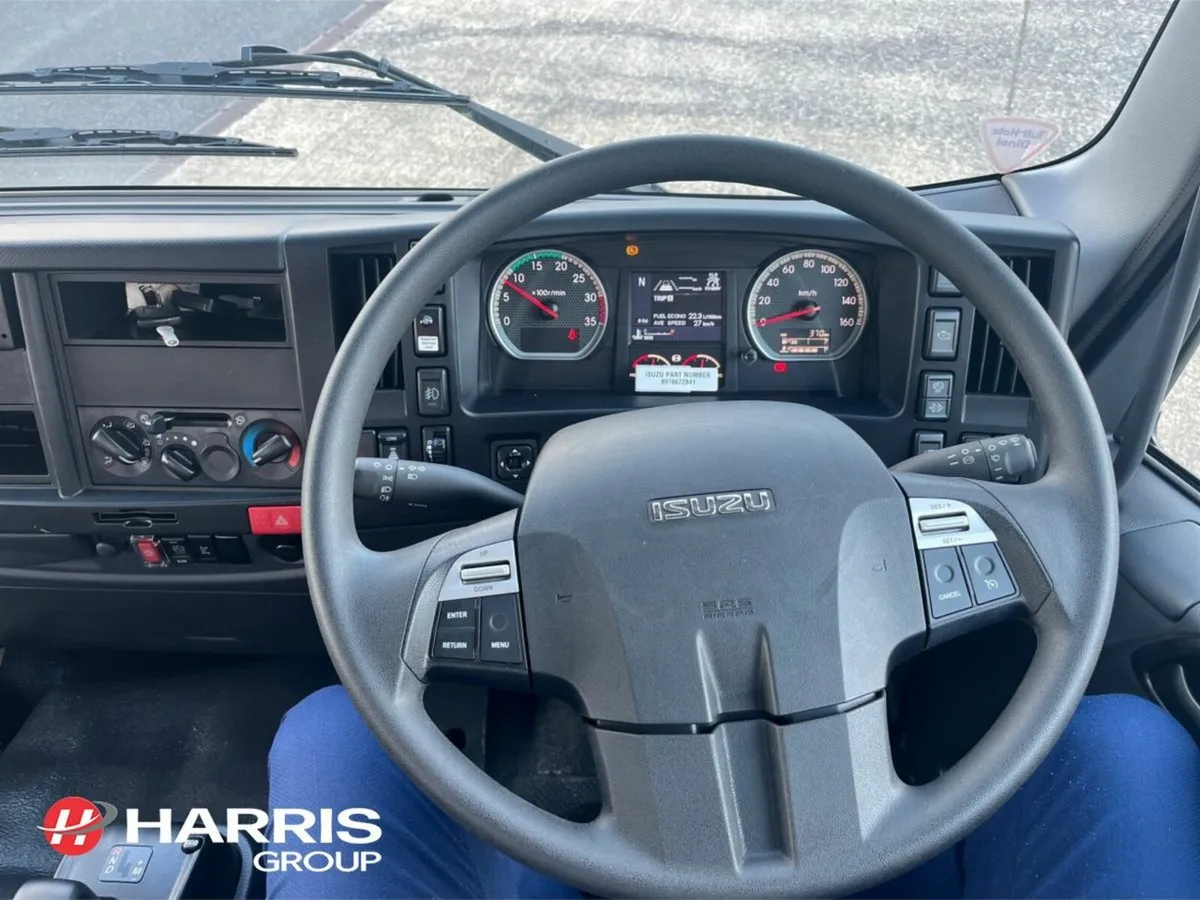 Isuzu NPR 11T F-Series Dropside with Palfinger 110 - Image 2