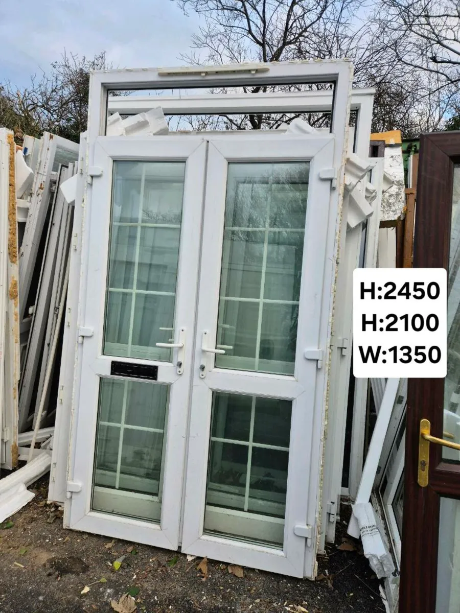 PVC PATIO FRENCH DOORS