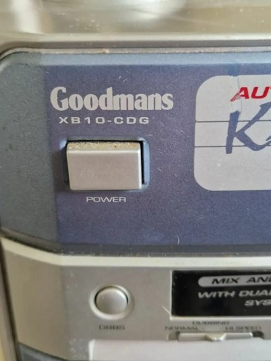 Goodmans Karaoke Stereo System XB10-CDG - Image 4