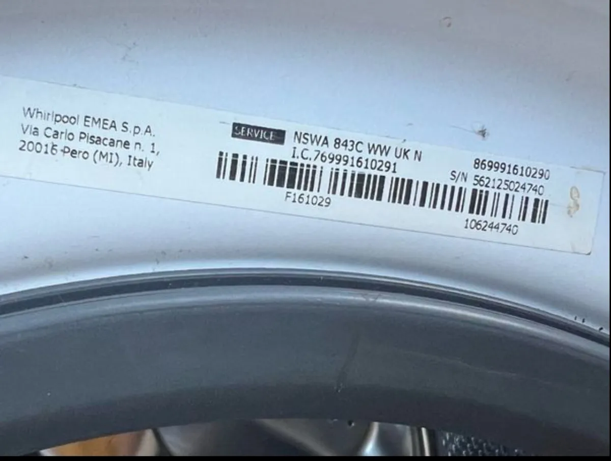 Hot point € kg washing Machine for sale - Image 3