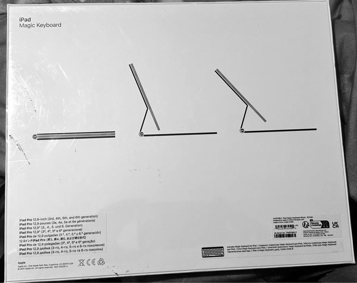 Apple IPad Pro 12.9 Magic Keyboard Black - Image 2