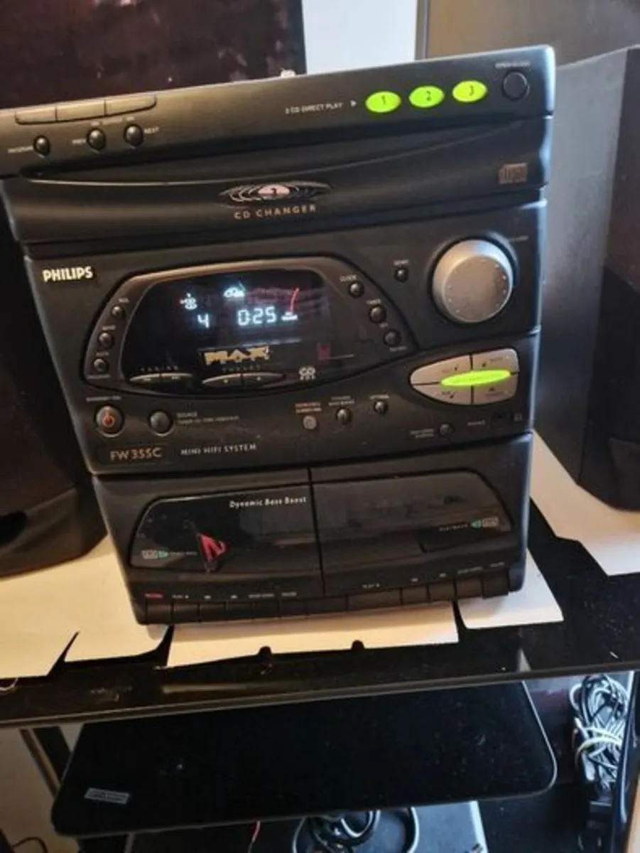 Philips Mini Hi-Fi Stereo System FW 355C - Image 1