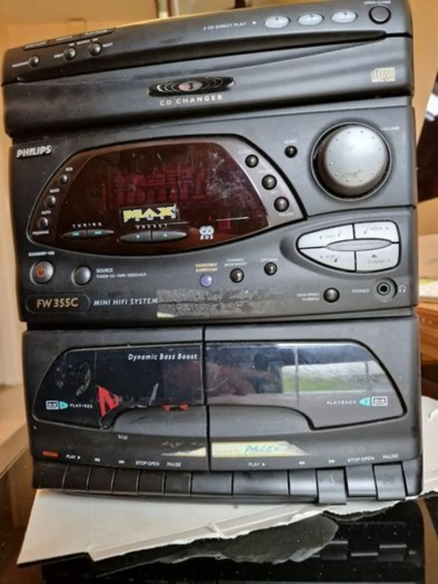 Philips Mini Hi-Fi Stereo System FW 355C - Image 2