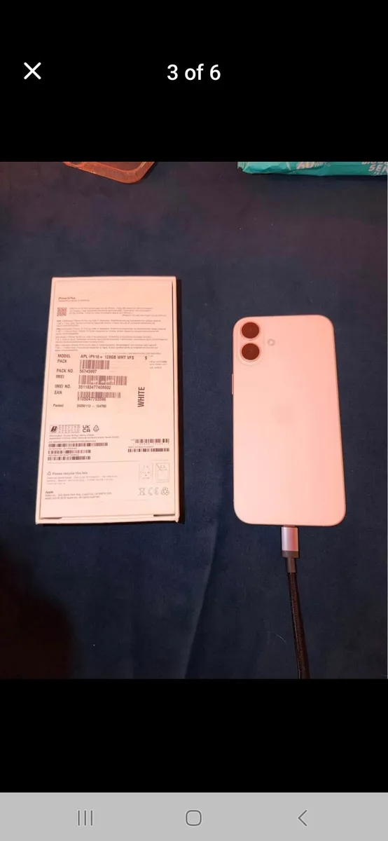 Apple iphone 16 plus and apple watch ultra 2 - Image 1