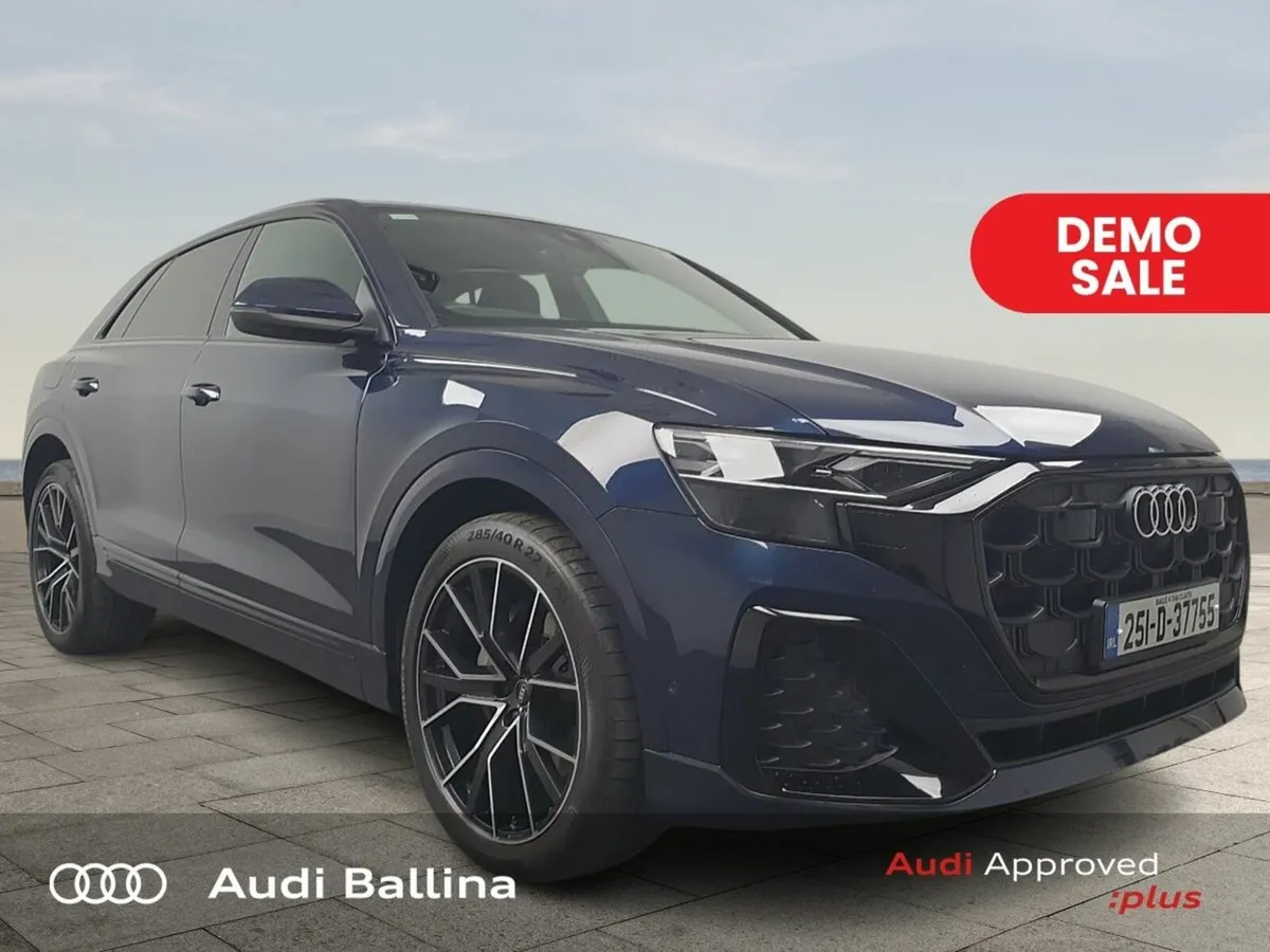 Audi Q8 DEMO 286BHP S line BLK ED**PAN ROOF**UPGR - Image 1