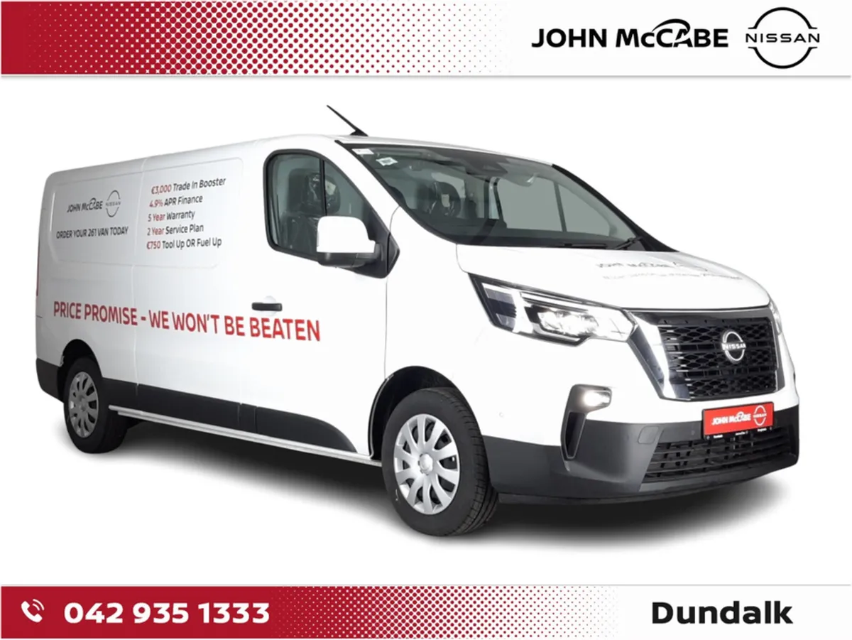 Nissan Primastar SV PREMIUM L2 H1 130HP DEMO *€4K - Image 1