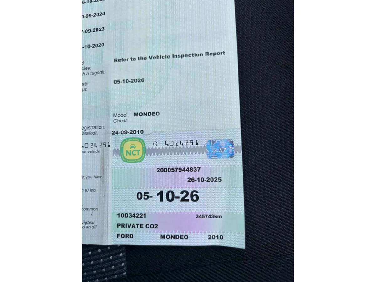 Ford Mondeo ZETEC 1.8 TDCI 125PS ECO M5 5DR - Image 2