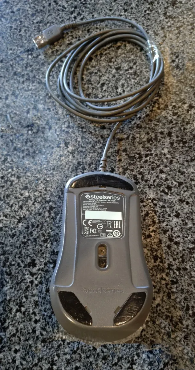 STEELSERIES RIVAL 110 GAMING MOUSE (USED). - Image 2