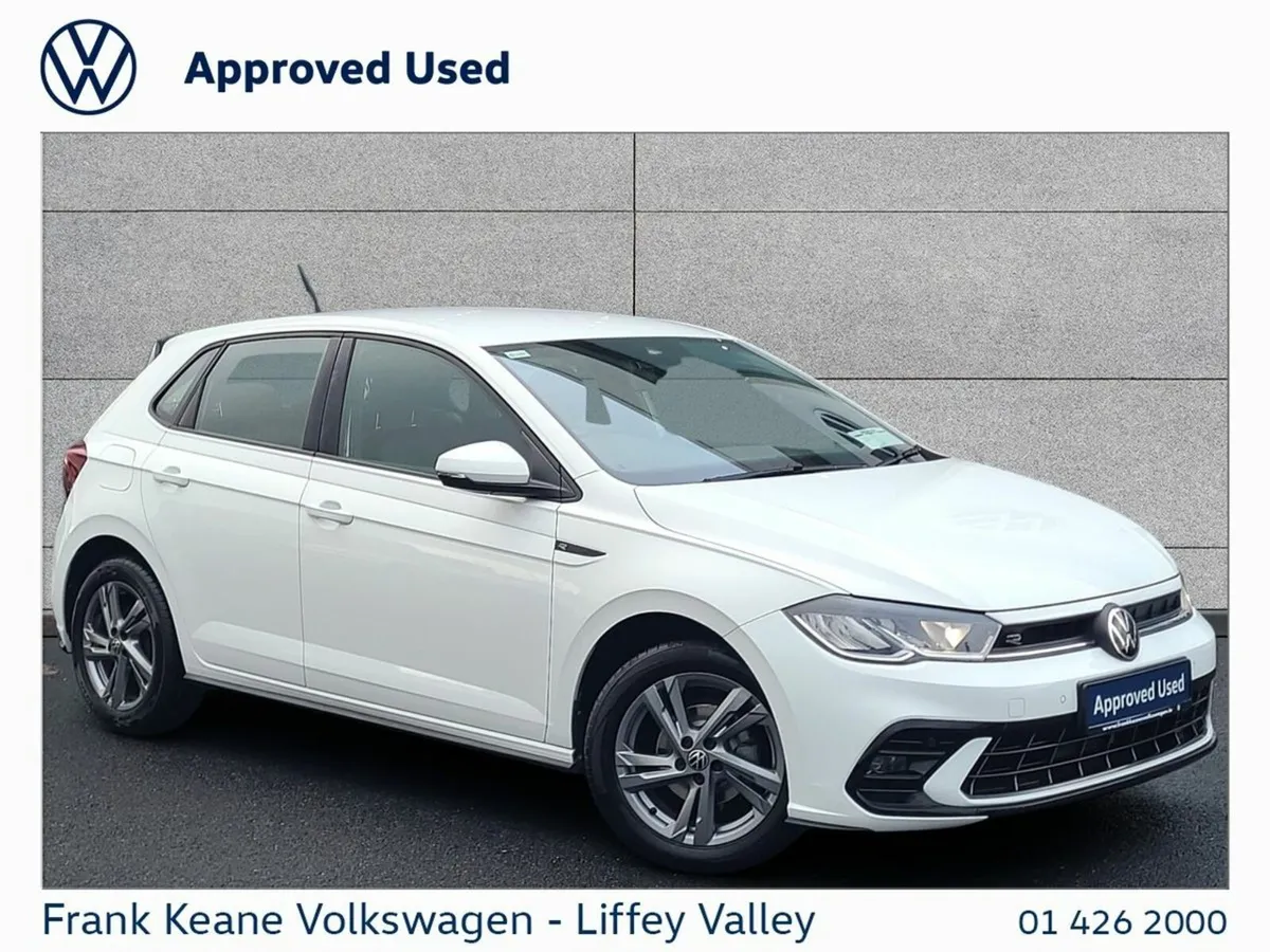 Volkswagen Polo R-LINE 1.0TSI 95BHP *PURE WHITE* * - Image 1