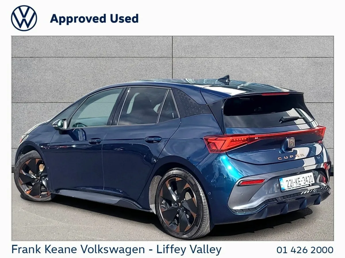 Cupra Born 58KWH 204BHP *AURORA BLUE**ONE OWNER FR - Image 3