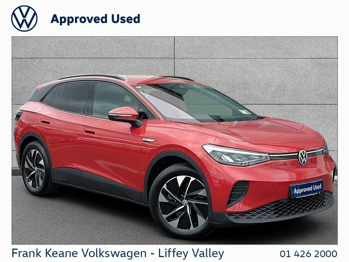Volkswagen ID.4 77KWH LIFE DX 174HP *KINGS RED* *P - Image 1