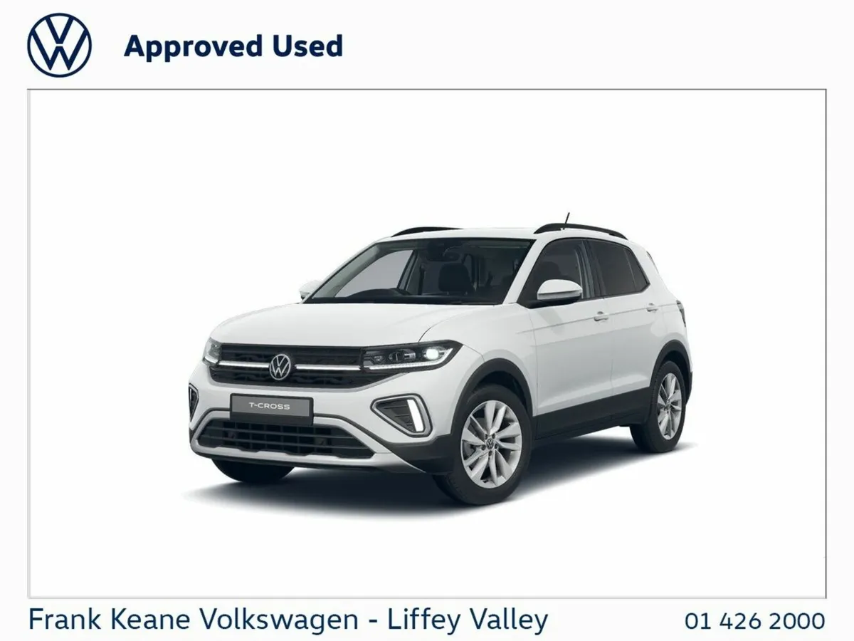 Volkswagen T-Cross *NEW* LIFE AUTO 1.0TSI 116BHP - Image 1
