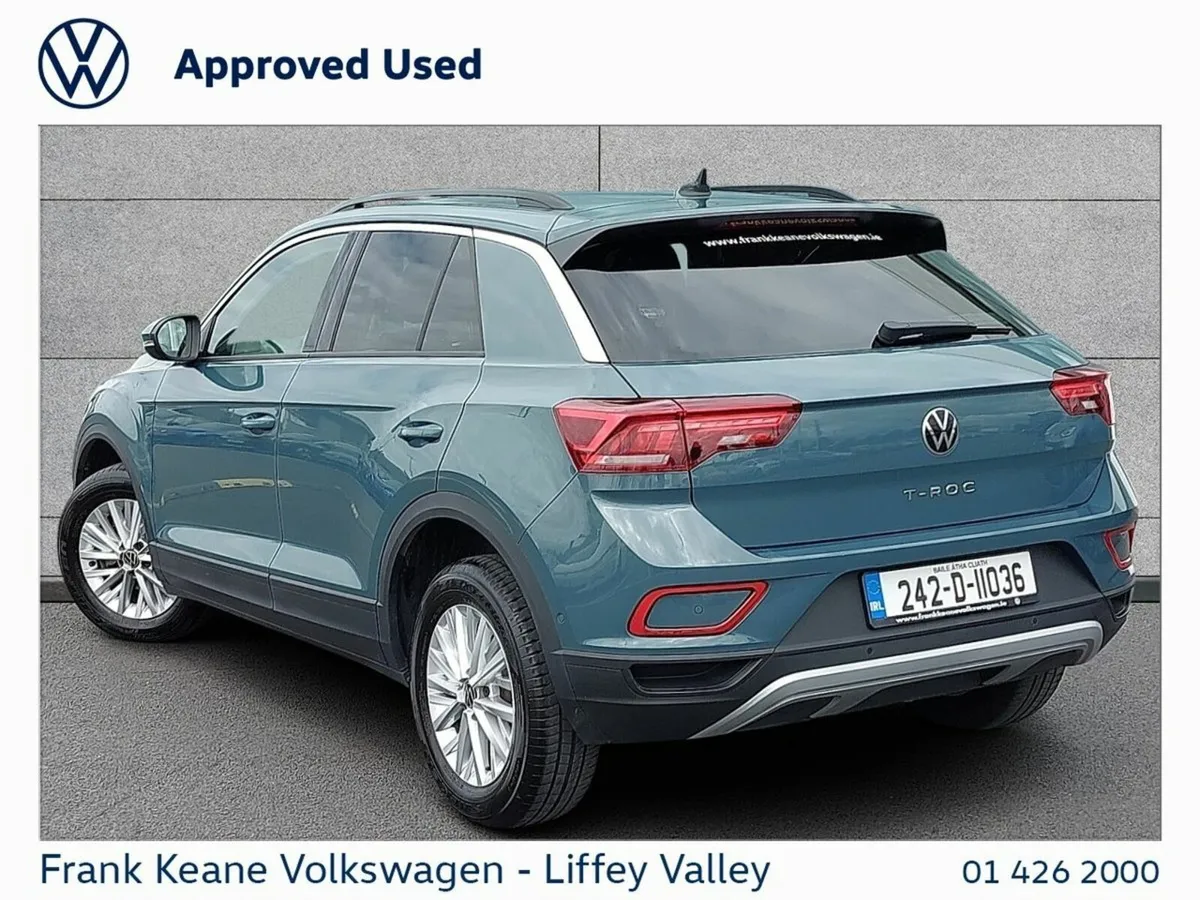 Volkswagen T-Roc LIFE 1.0 TSI 110HP *PETROLEUM BLU - Image 3
