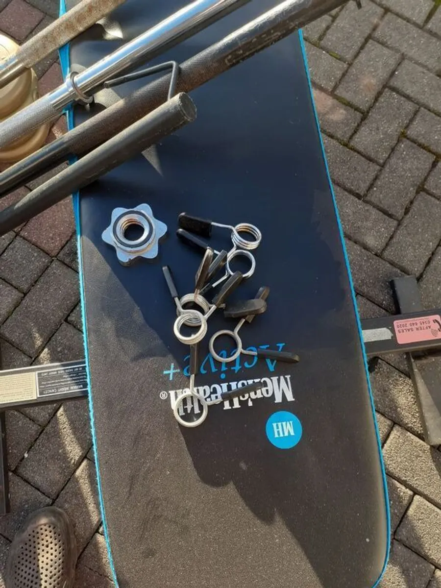 weights and bench - Image 1