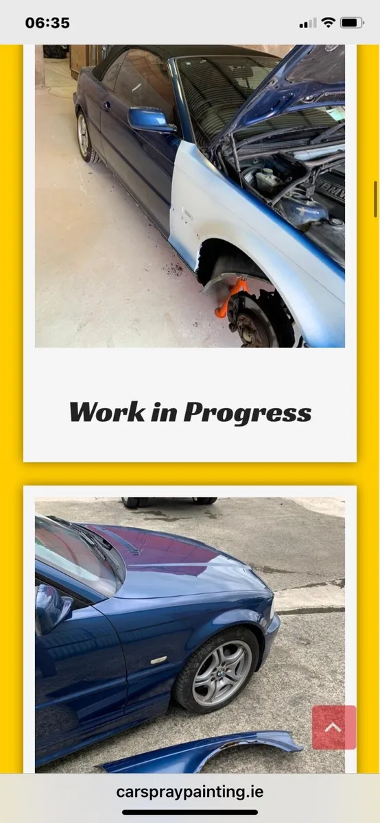 Panel beating & bodywork spray painting detailing - Image 2