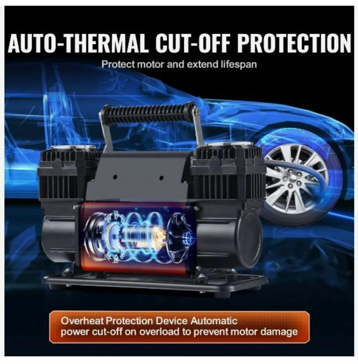 10.6 CFM Heavy Duty Air Compressor - Image 4