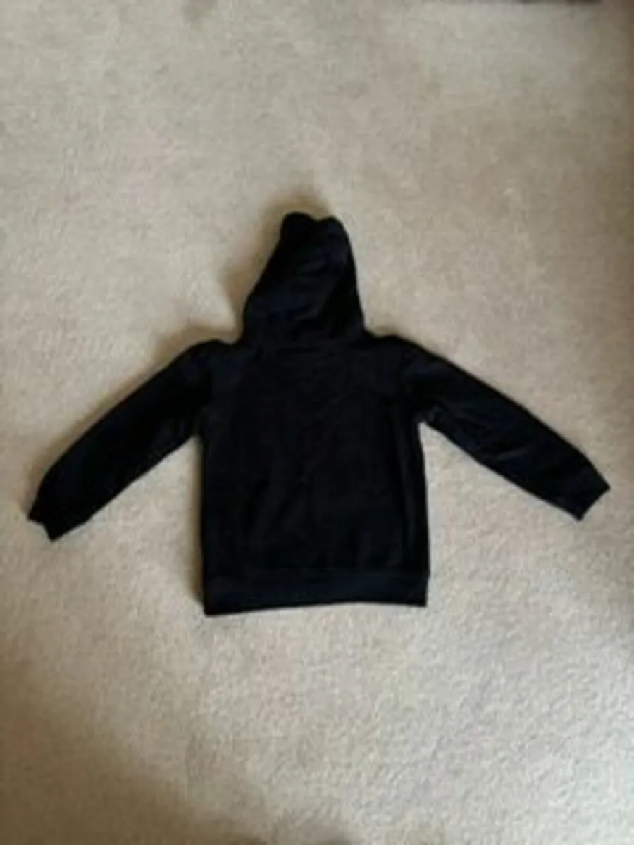 Nike Black Hoody Age 6-7 - Image 2