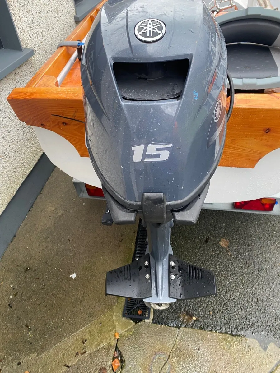 Yamaha F15 long shaft 2018 - Image 2