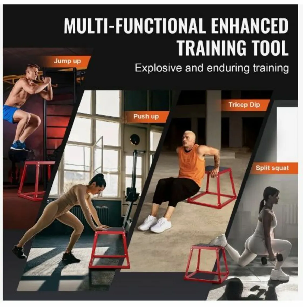 Plyometric Jump Box, 18 Inch Plyo Box - Image 4