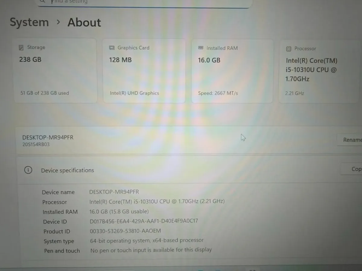 Lenovo ThinkPad T14 Laptop | i5 (10th gen) | 16 GB - Image 2