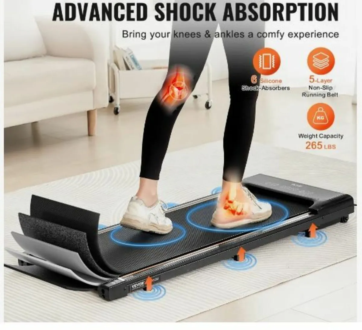 Walking Pad, Under Desk Treadmill - Image 3