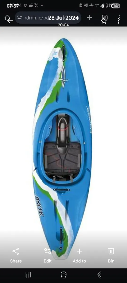 Dynamo Dagger Kids  Kayak - Image 4