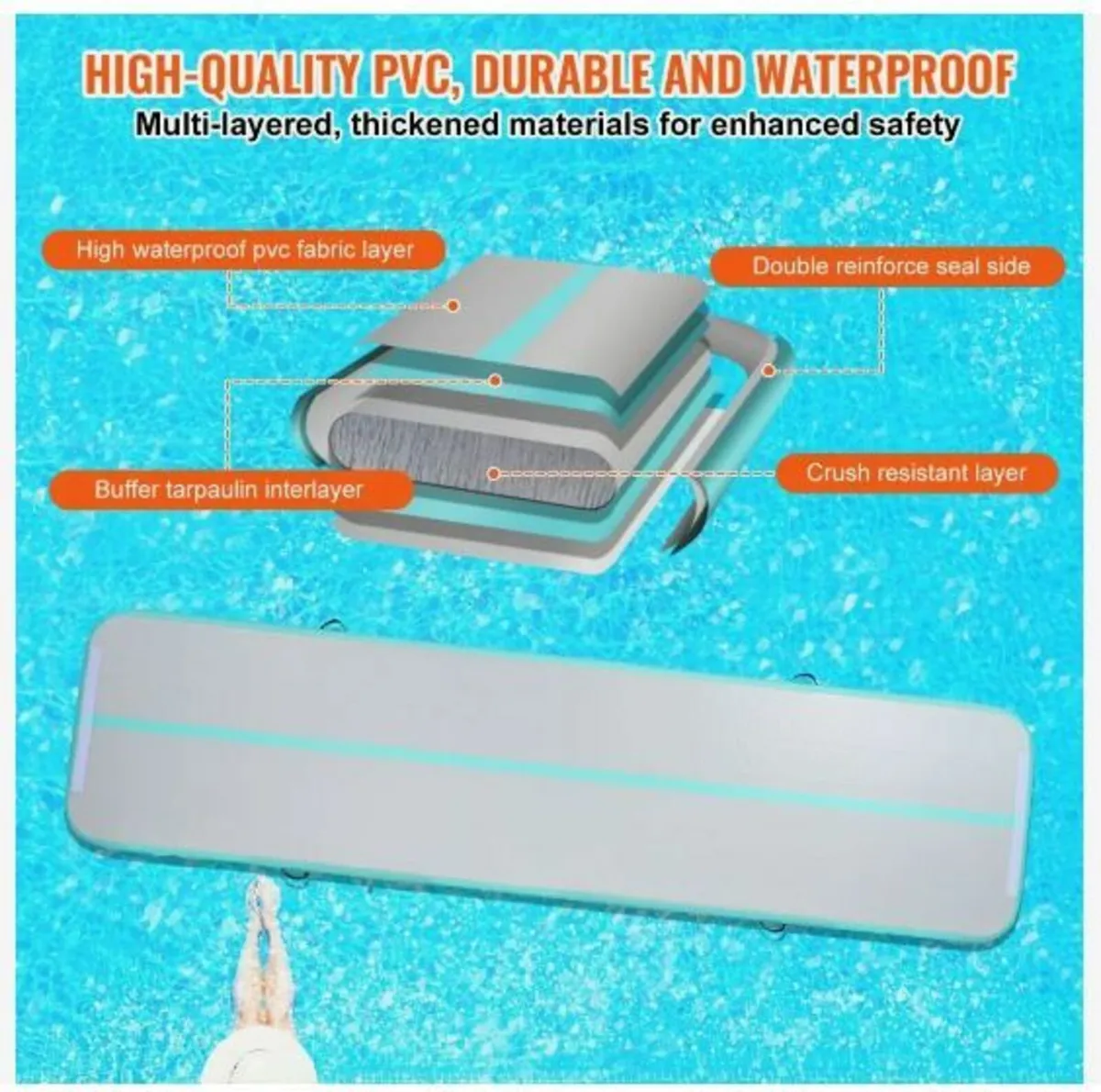 4 m Air Track Inflatable Training Tumbling - Image 3