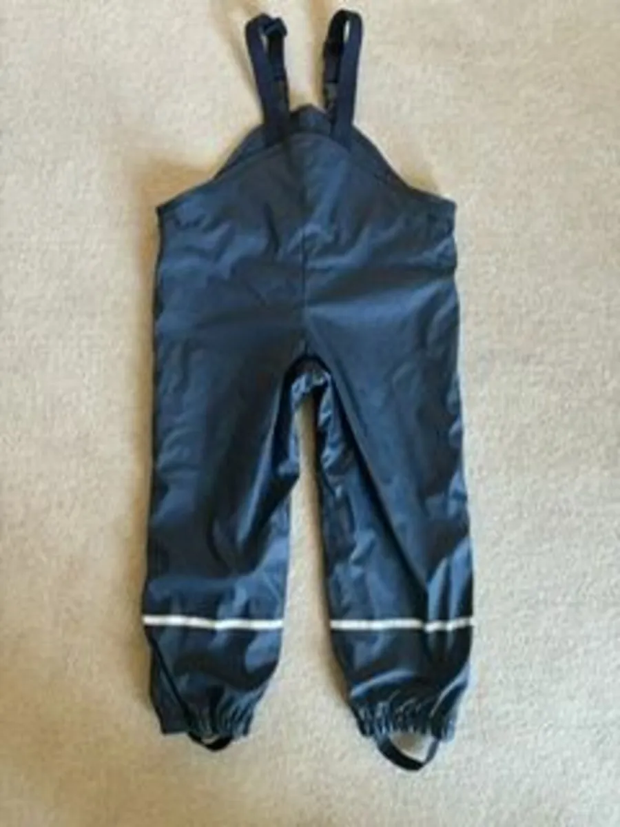 Navy Waterproof Pants age 4-6 - Image 1