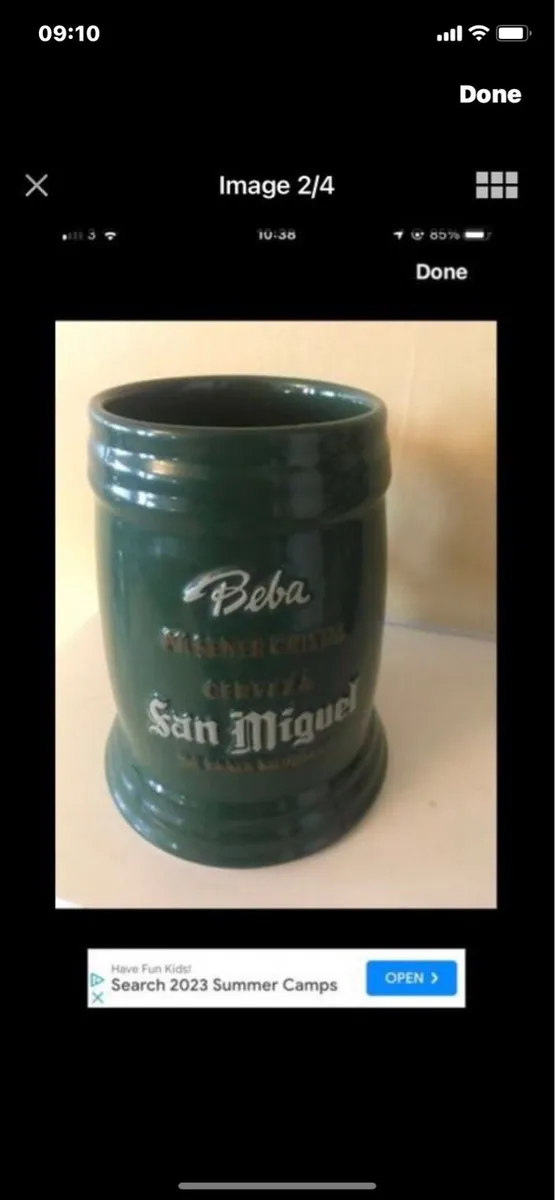 San Miguel Ceramic Tankard - Image 1