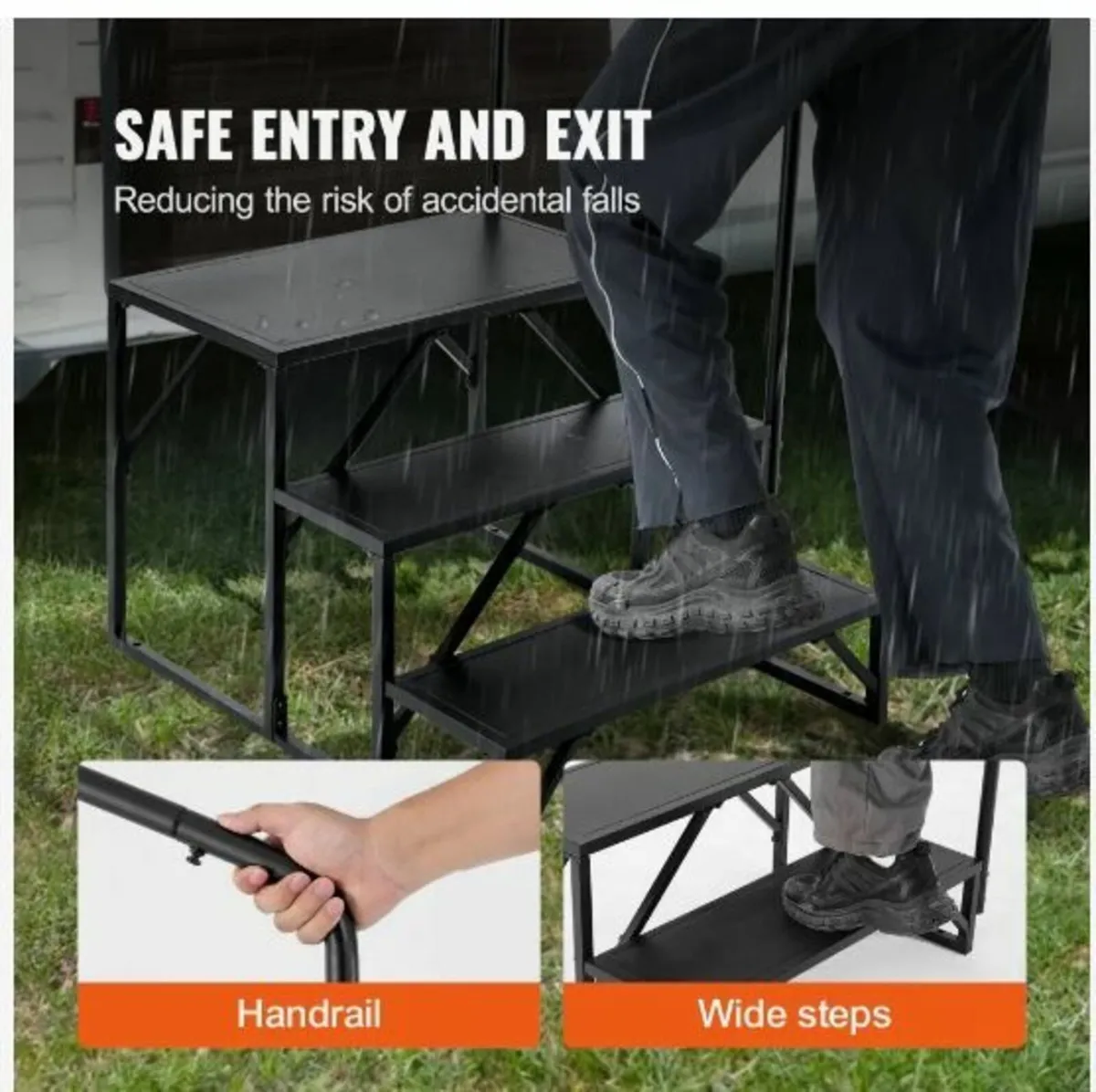 RV Steps, 3-Step RV Stairs - Image 4