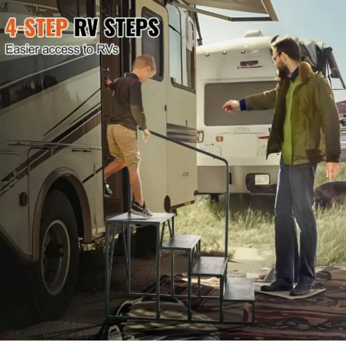 RV Steps, 4-Step RV Stairs - Image 2