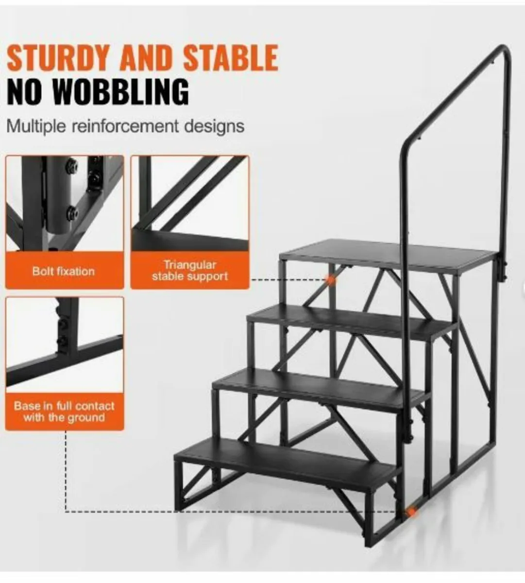 RV Steps, 4-Step RV Stairs - Image 4