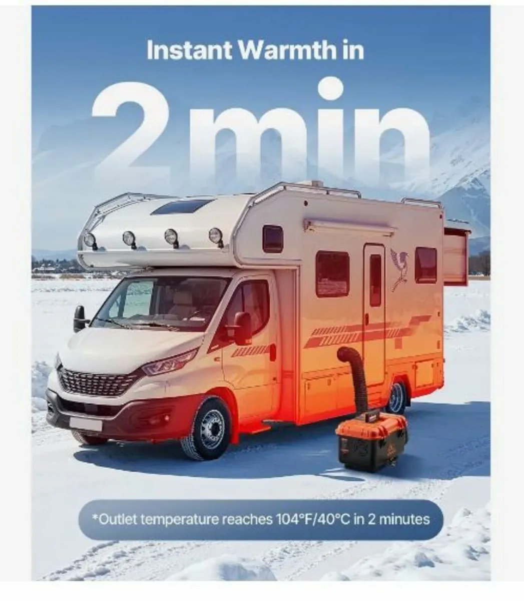 Diesel Heater, 8KW, DC 12V/24V, All in One - Image 2