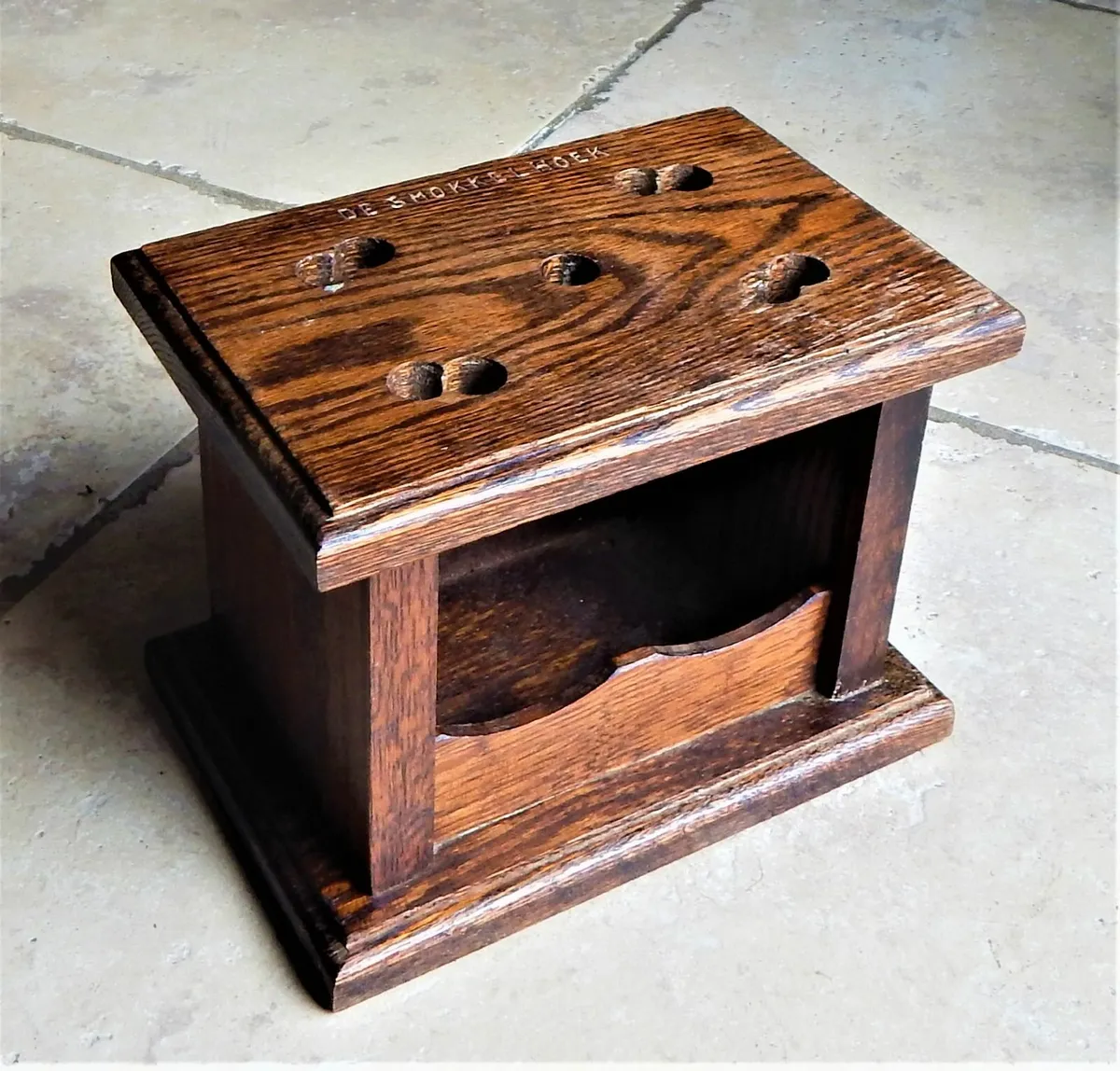 Rare Oak Antique Footwarmer/Footstove - Image 1
