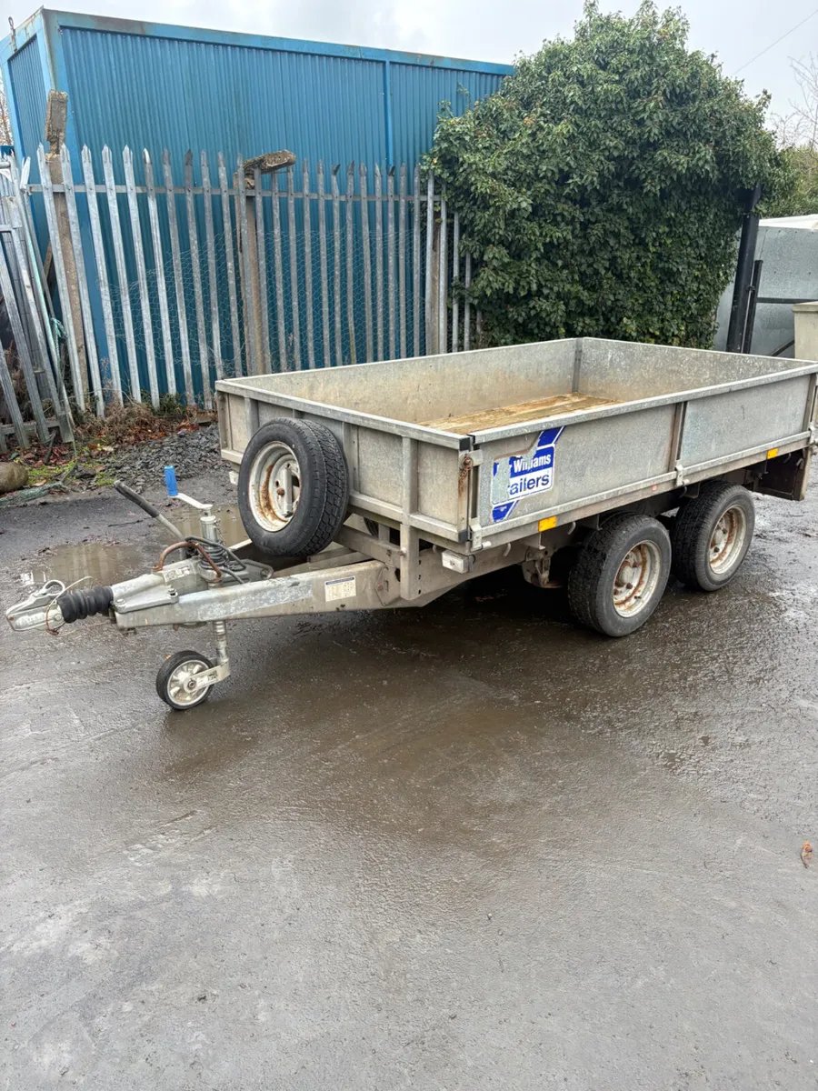 Ifor Williams 8x5 dropside trailer - Image 1