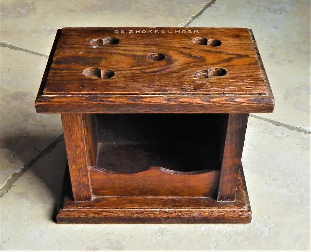 Rare Oak Antique Footwarmer/Footstove - Image 2